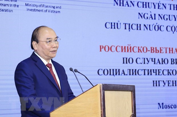 President wishes to lift trade with Russia by 15 times